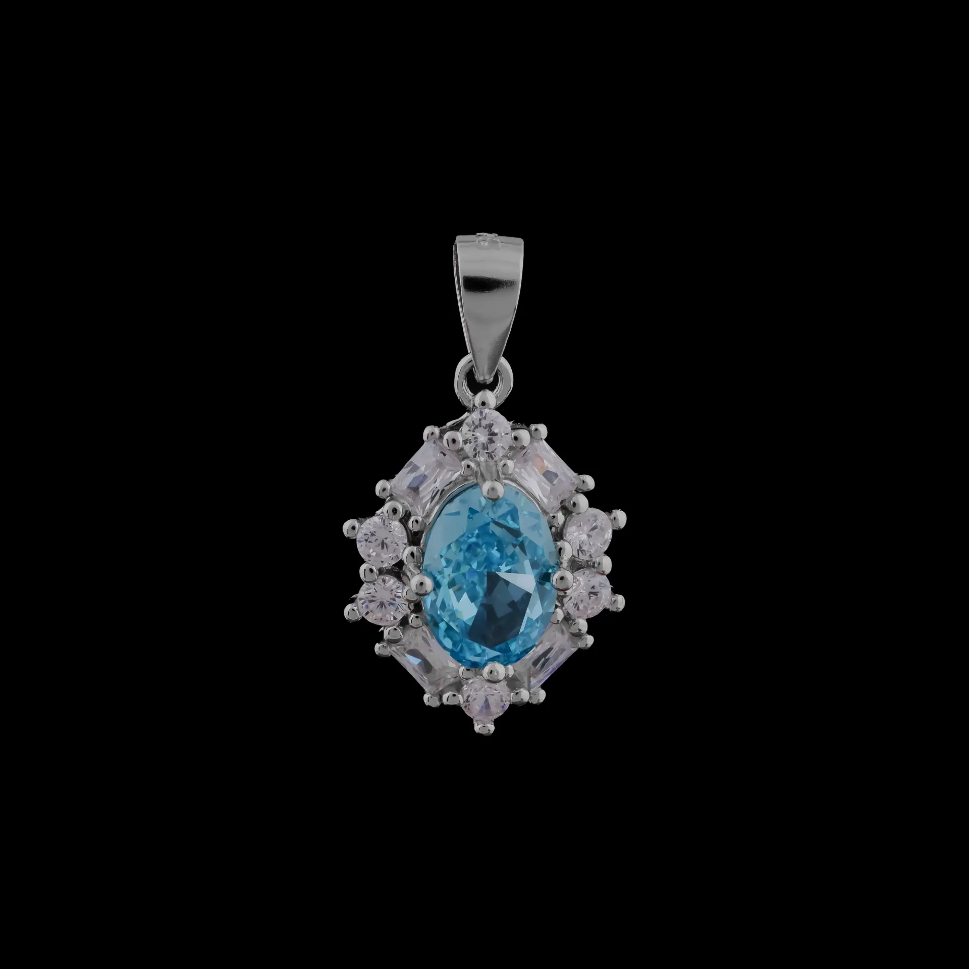 AZURE ELEGANCE PENDANT